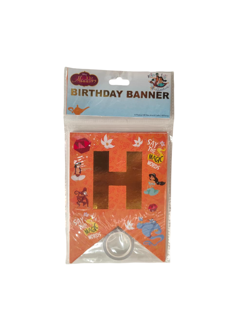 Bunting Banner Aladdin