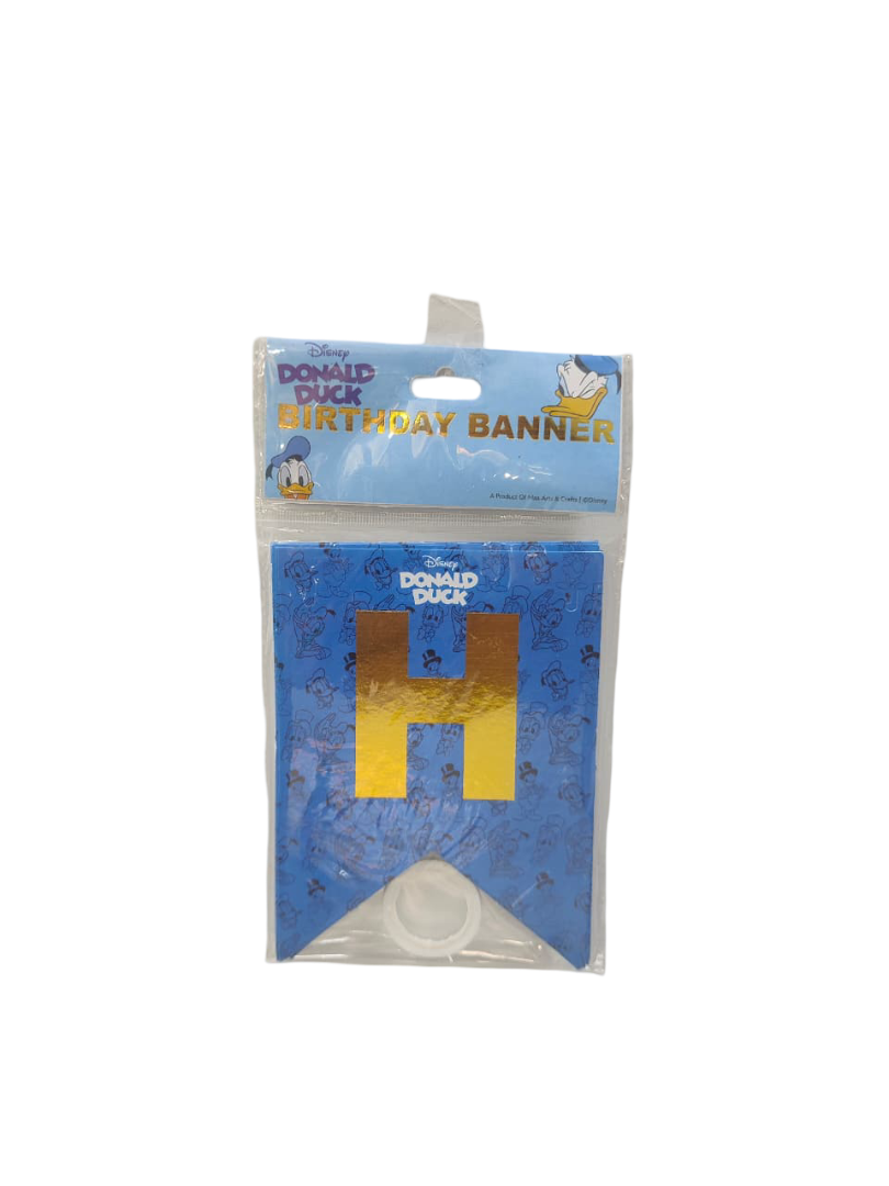 Bunting Banner Donald Duck A