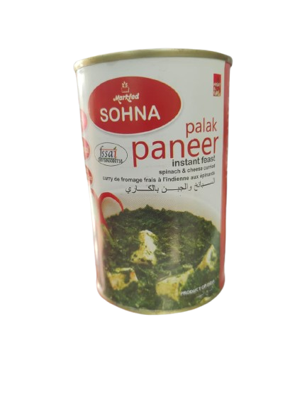 Sohna Palak Paneer 450gm