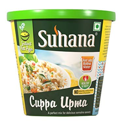 Suhana Upma Mix Ready to Eat Mix in Cuppa 70gm