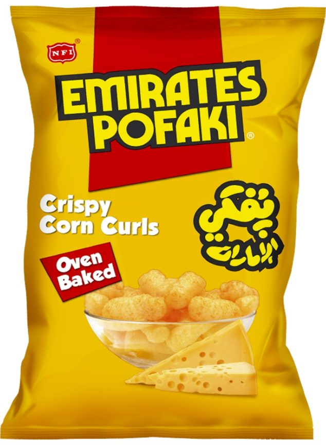 Emirates Pofaki Crispy Corn Curls 12g