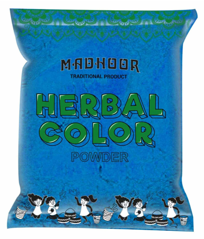 MADHOOR Herbal Color Blue 100gm
