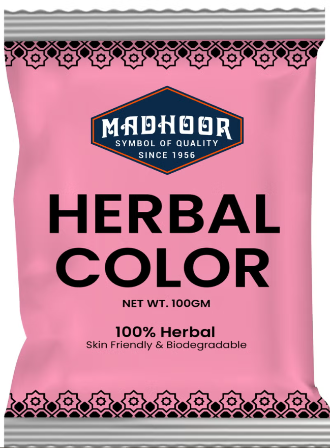 MADHOOR Herbal Color Pink 100gm