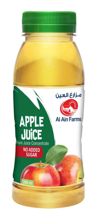 Al ain Farms Apple Juice 200ml