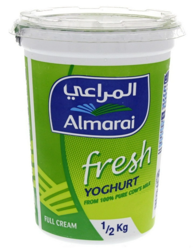 Almarai Fresh Yoghurt Full Fat 500gm