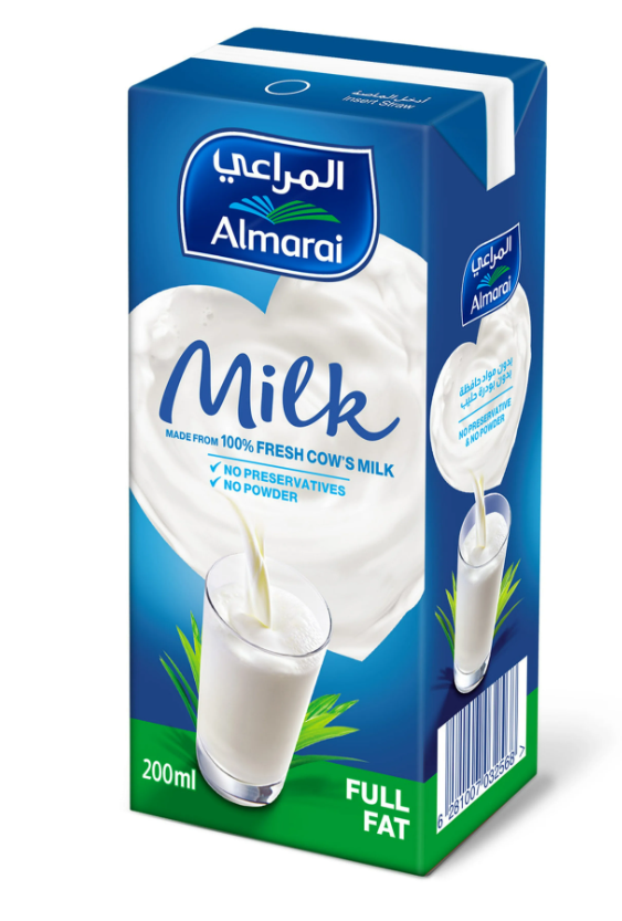 Almarai Milk Full Fat 200ml