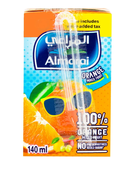 Almarai Mixed Fruit Orange Juice 140ml