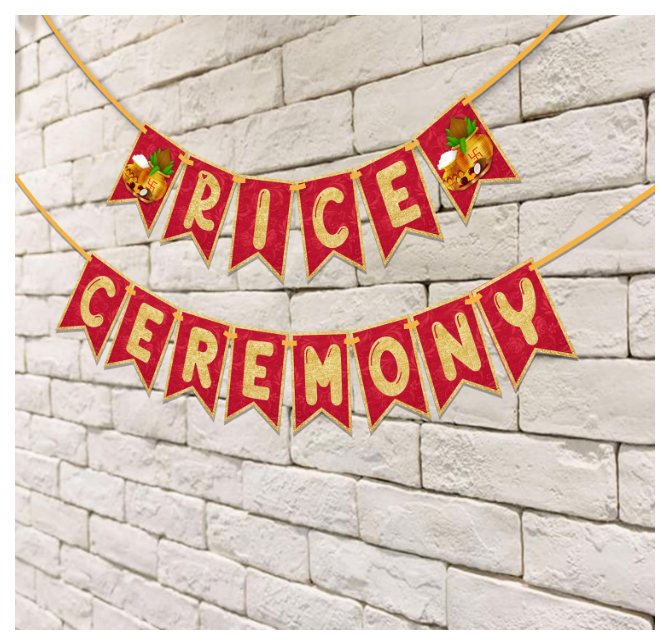 Banner Rice Ceremony