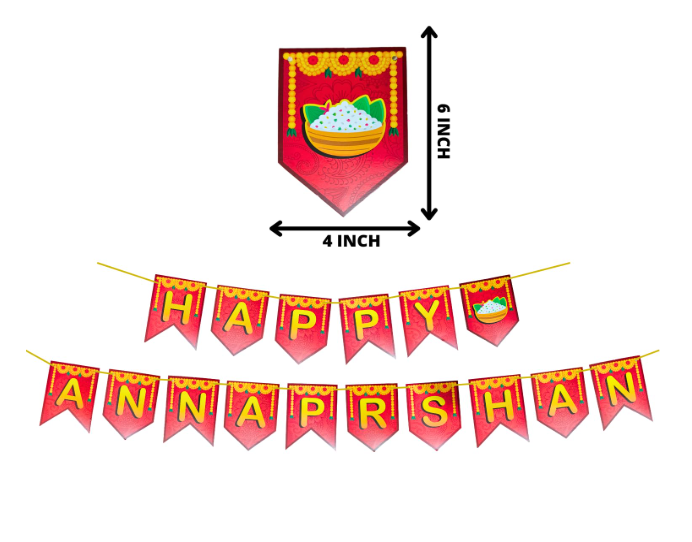 Banner Set Annaprashan English