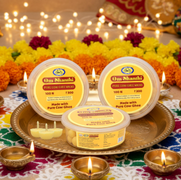 Box Cow Ghee Diya (30 Diyas)