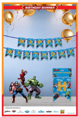 Bunting Banner Avengers 14