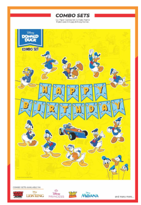 Disney Special Combo Set Donald Duck