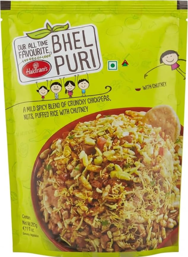 Haldirams Bhelpuri W/Chutney 200gm
