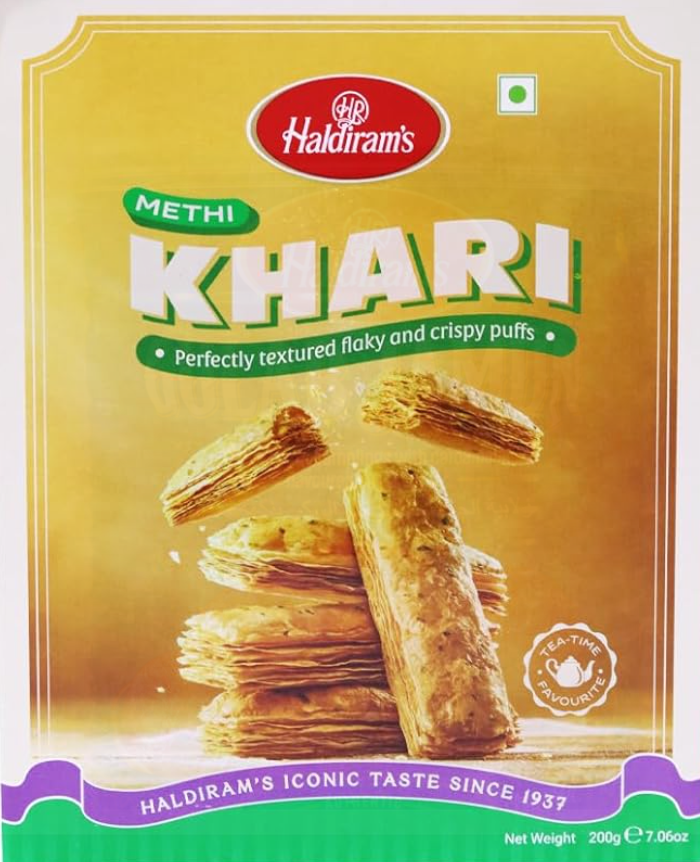 Haldirams Tea Time Khari Methi 200gm