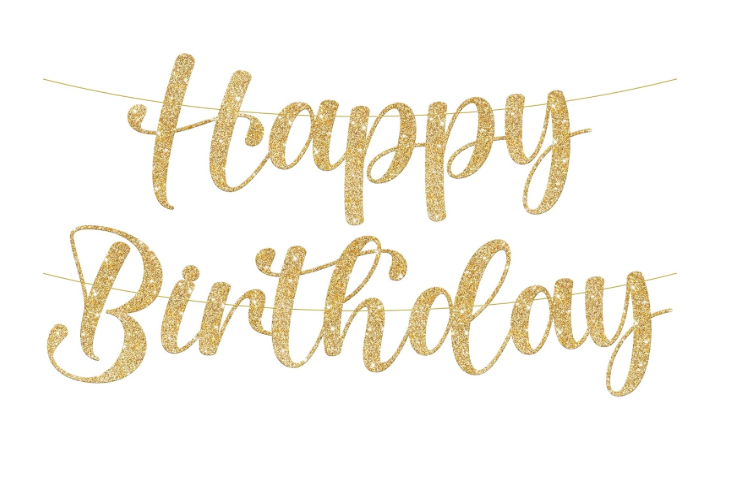 Jari Cursive Banner Gold