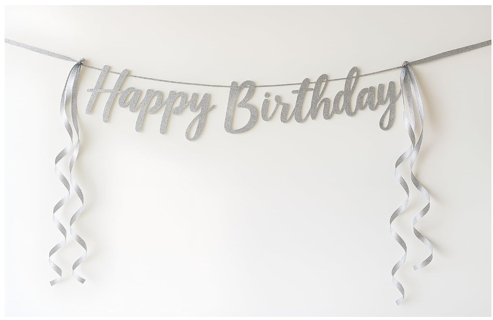 Jari Cursive Banner Silver