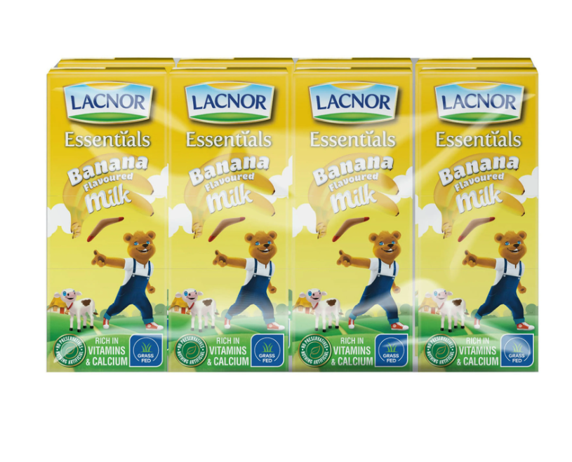 Lacnor Banana Milk 180gm PACK