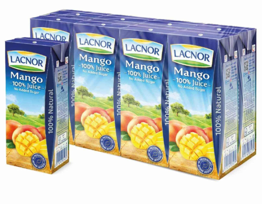 Lacnor Mango Juice 180ml PACK