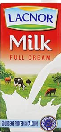 Lacnor Milk Full Cream 1Ltr