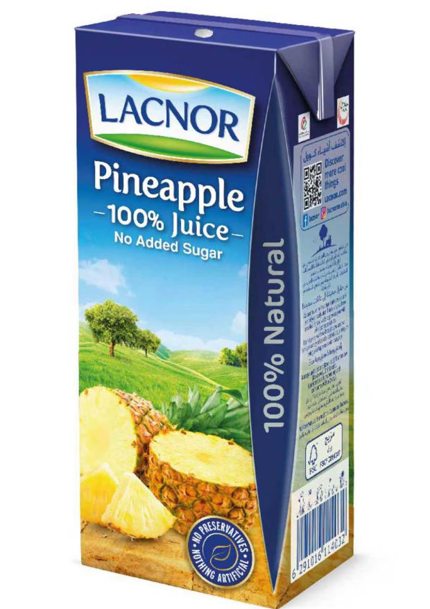 Lacnor Pineapple Juice 180ml