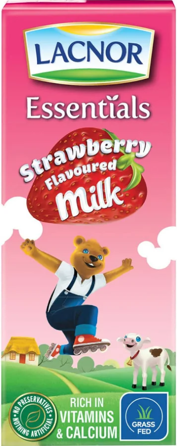 Lacnor Strawberry Milk 180ml
