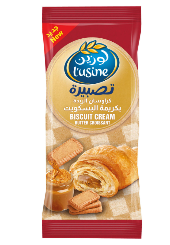 Lusine Biscuit Cream Butter Croissant 83gm