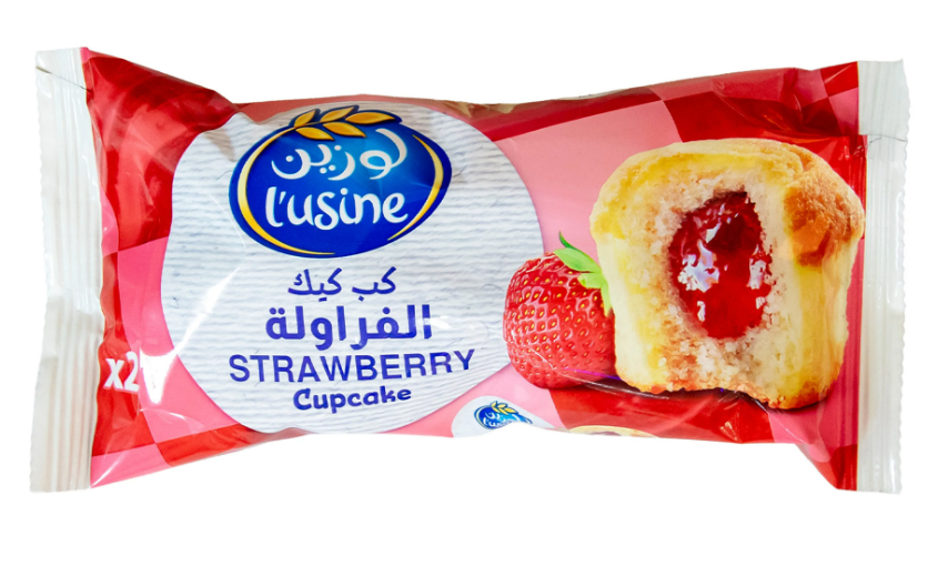 Lusine Strawberry Cupcake 60gm