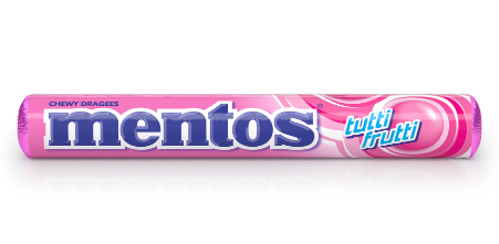 Mentos White Tutti Frutti 10Pcs