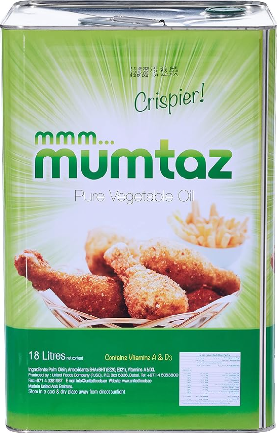Mumtaz Vegetable Oil 18Ltr