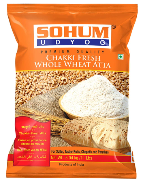 Sohum Lokwan Chakki Fresh Atta 5kg