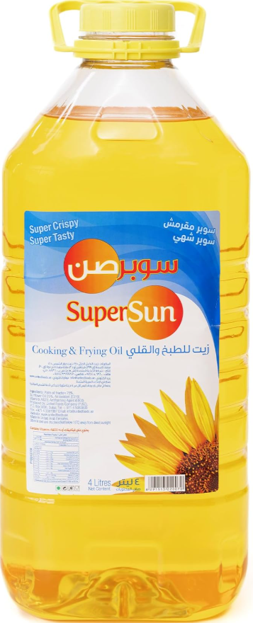 Super Sun Cooking Oil 4*4ltr