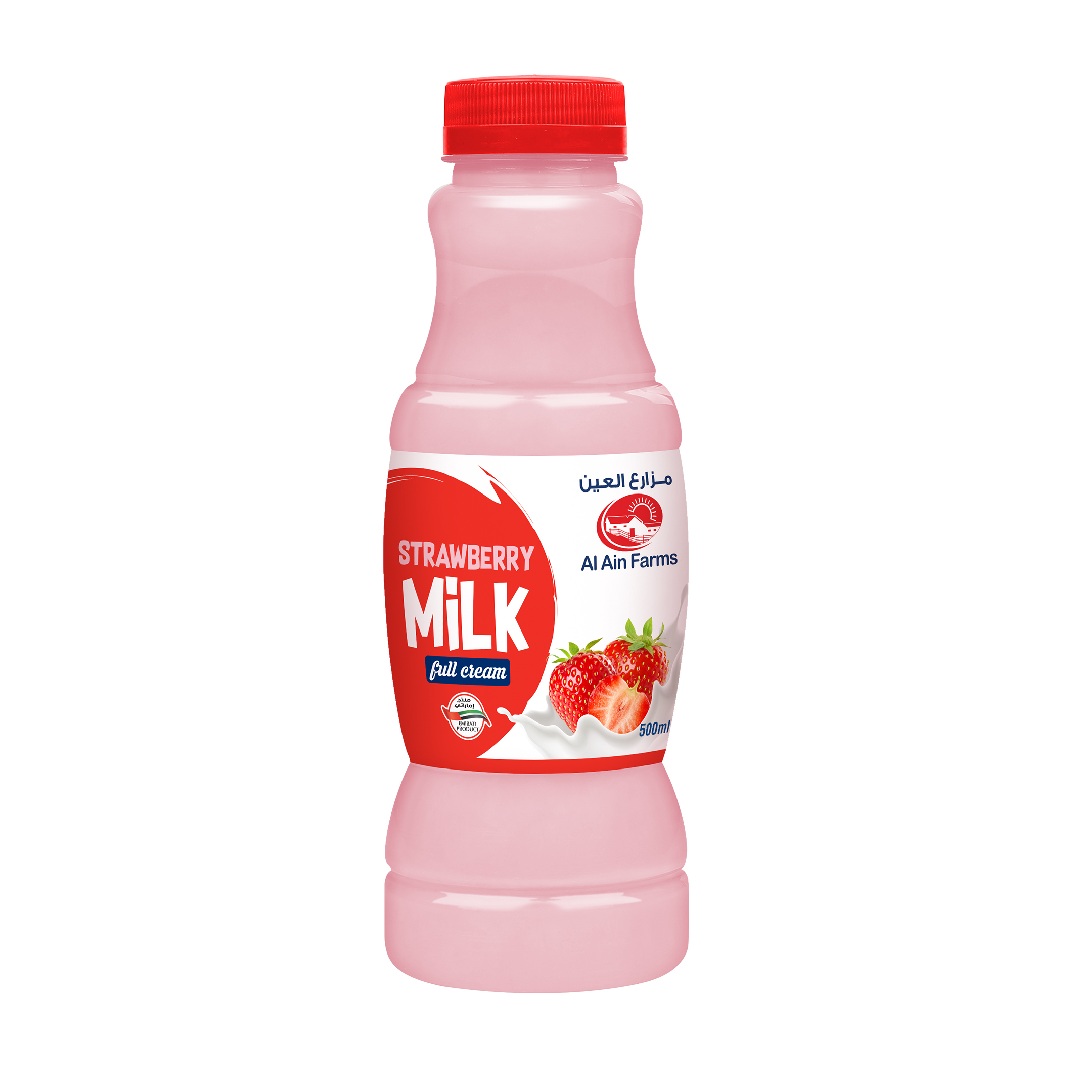 Al Ain Farms Strawberry Milk 500ml