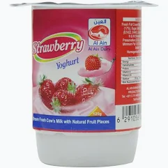Al Ain Farms Strawberry Yoghurt 125mg