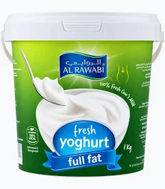 Al Rawabi Fresh Yoghurt Full Fat 1kg