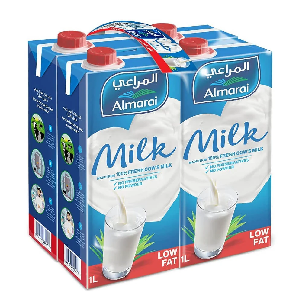 Almarai Fresh Cow Low Fat 1ltr Tetra Pack LTR