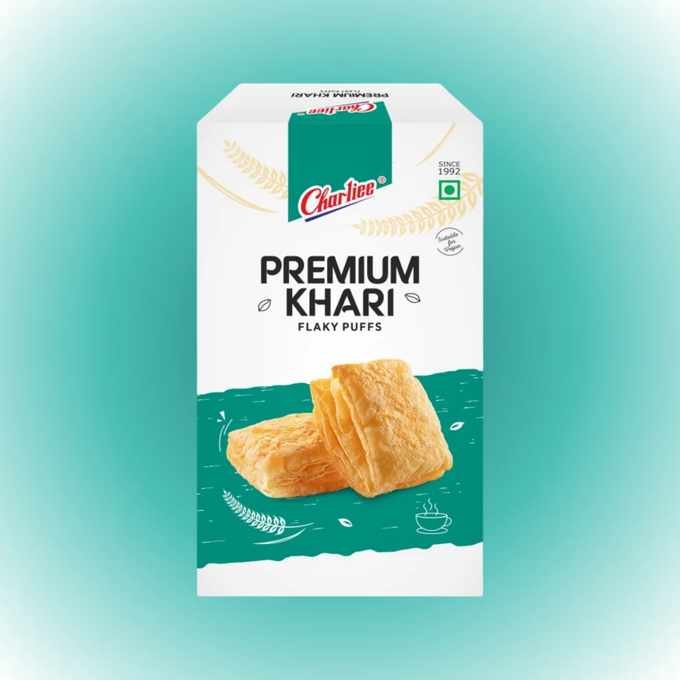 Charliee Premium Khari Flaky Puffs 200gm