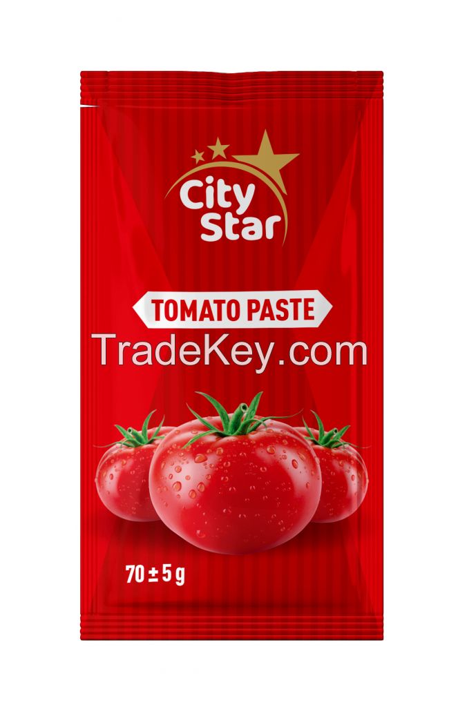 City Star Tomato Paste in Sachet 70g
