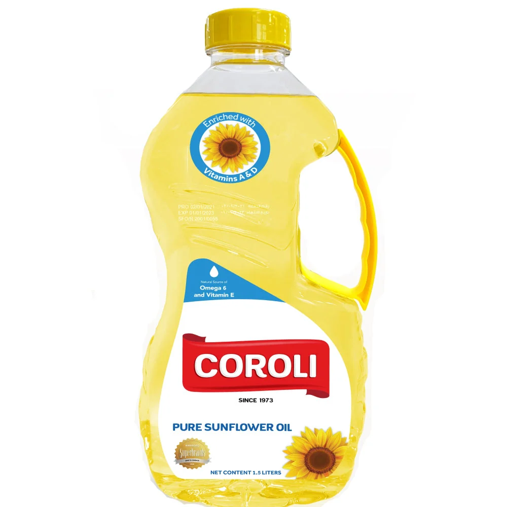 Coroli Pure Sunflower Oil 1.5ltr
