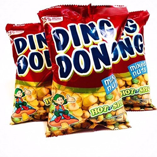 Ding Dong Nuts Hot & Spicy (Red) 95gm