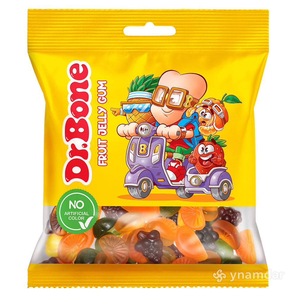 Dr.Bone Fruit Jelly Gum 80gm