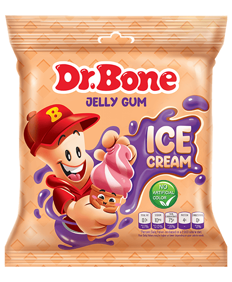 Dr.Bone Ice Cream Jelly Gum 80gm