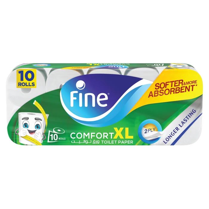 Fine Tissue Toilet Rolled 1×10 pcs