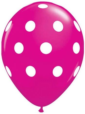 Foil Ballon Hb-Pink Polkadot