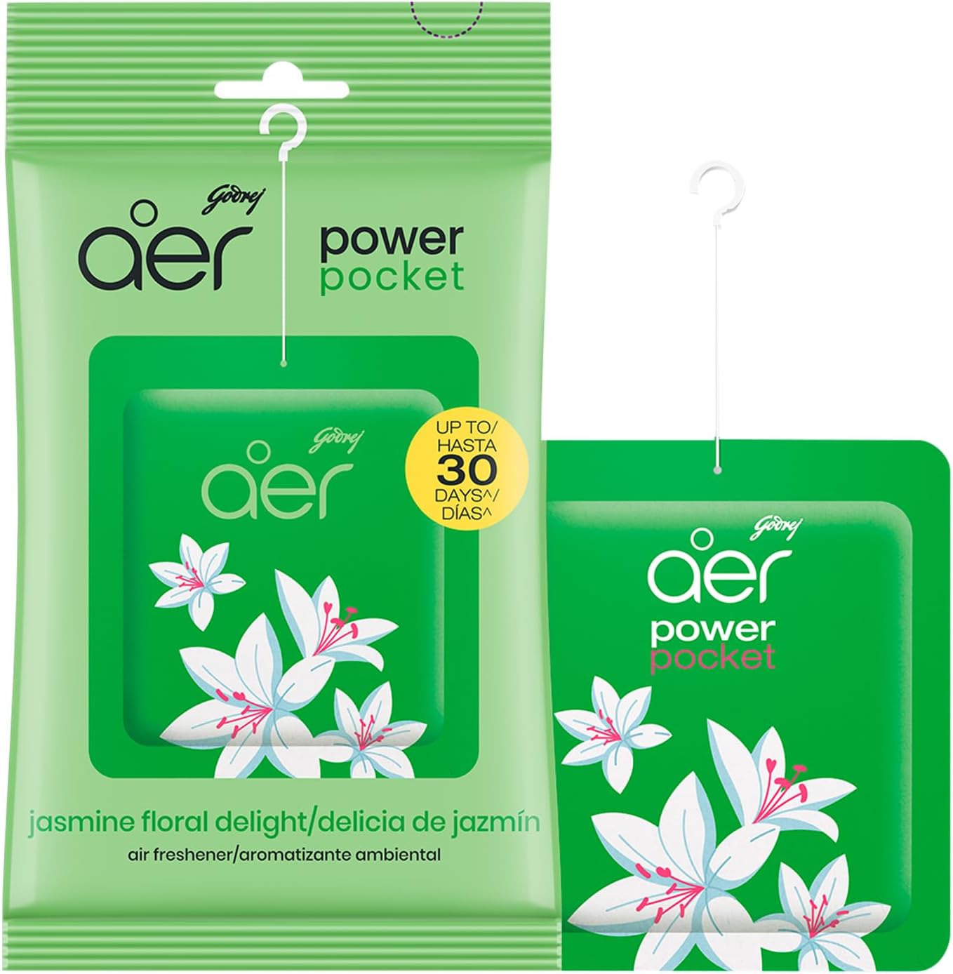 Godrej Aer Power Pocket Jasmine 10gm