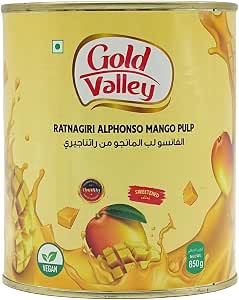 Gold Valley Alphonso Mango Pulp 850gm