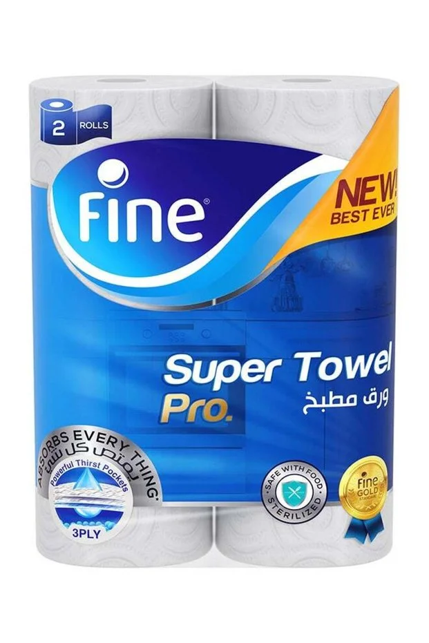 Household Super Por Towel 60 sheets 3Ply