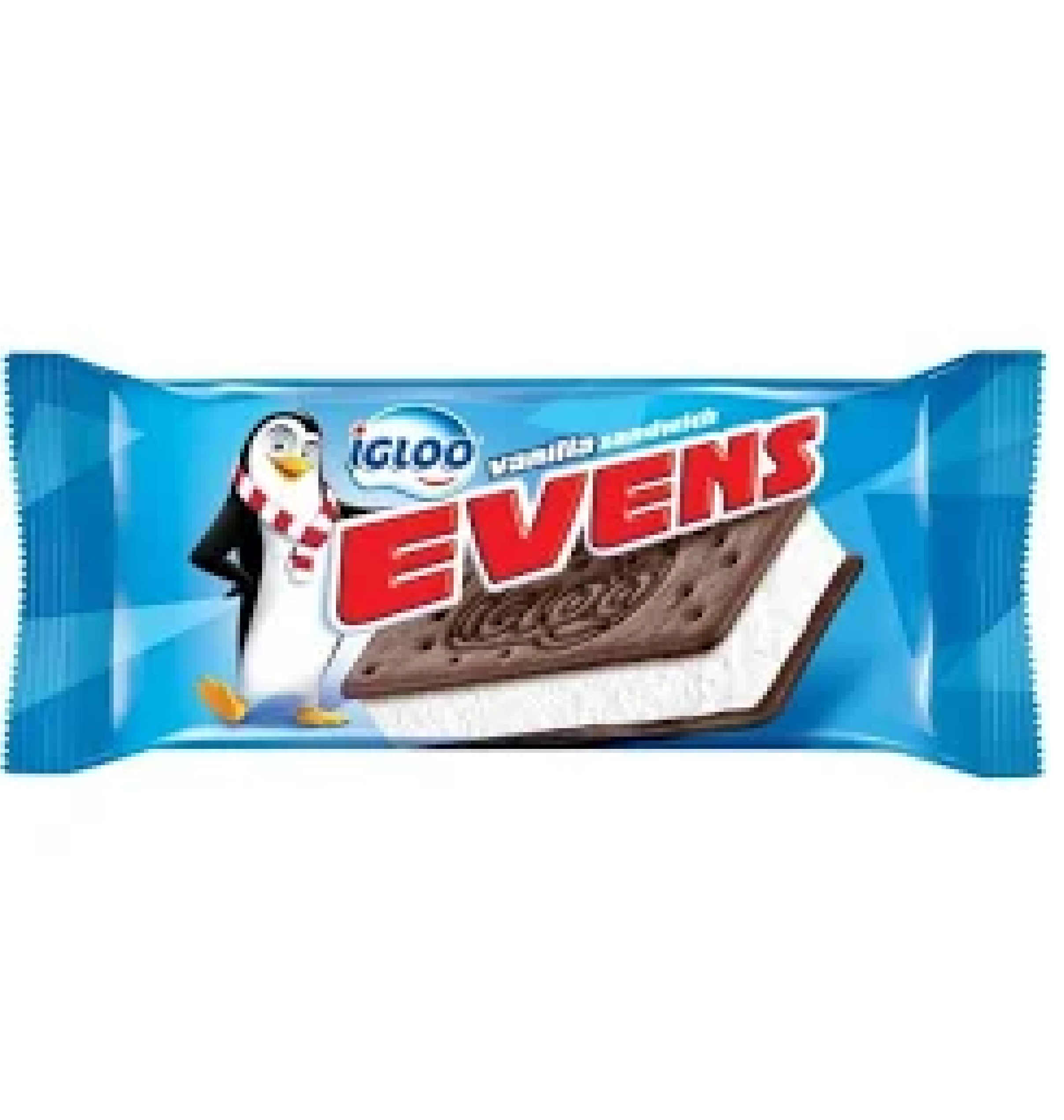 Igloo Vanilla Sandwich Evens 55gm