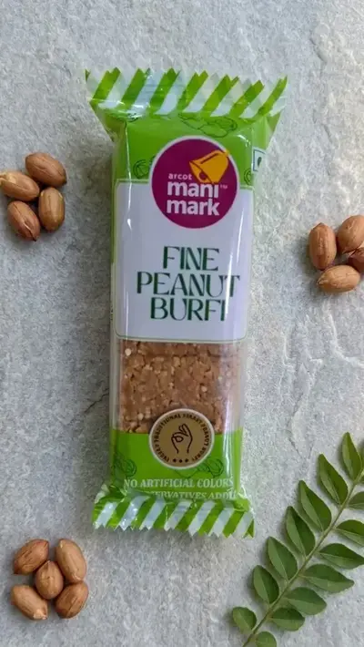 Man Mark Fine Peanut Burfi 85 gm