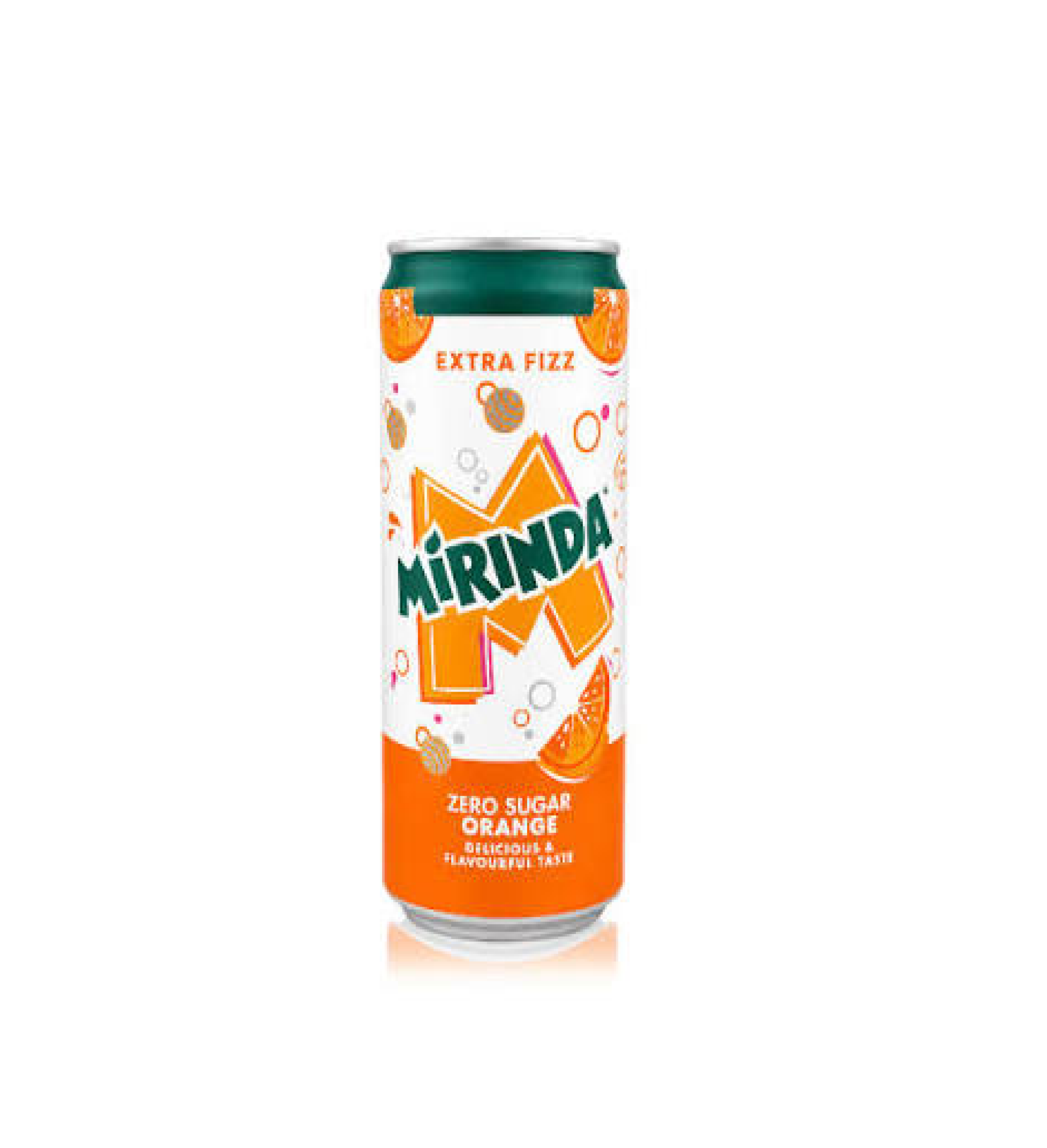 Mirinda Extra Zero Sugar- Orange-330ml