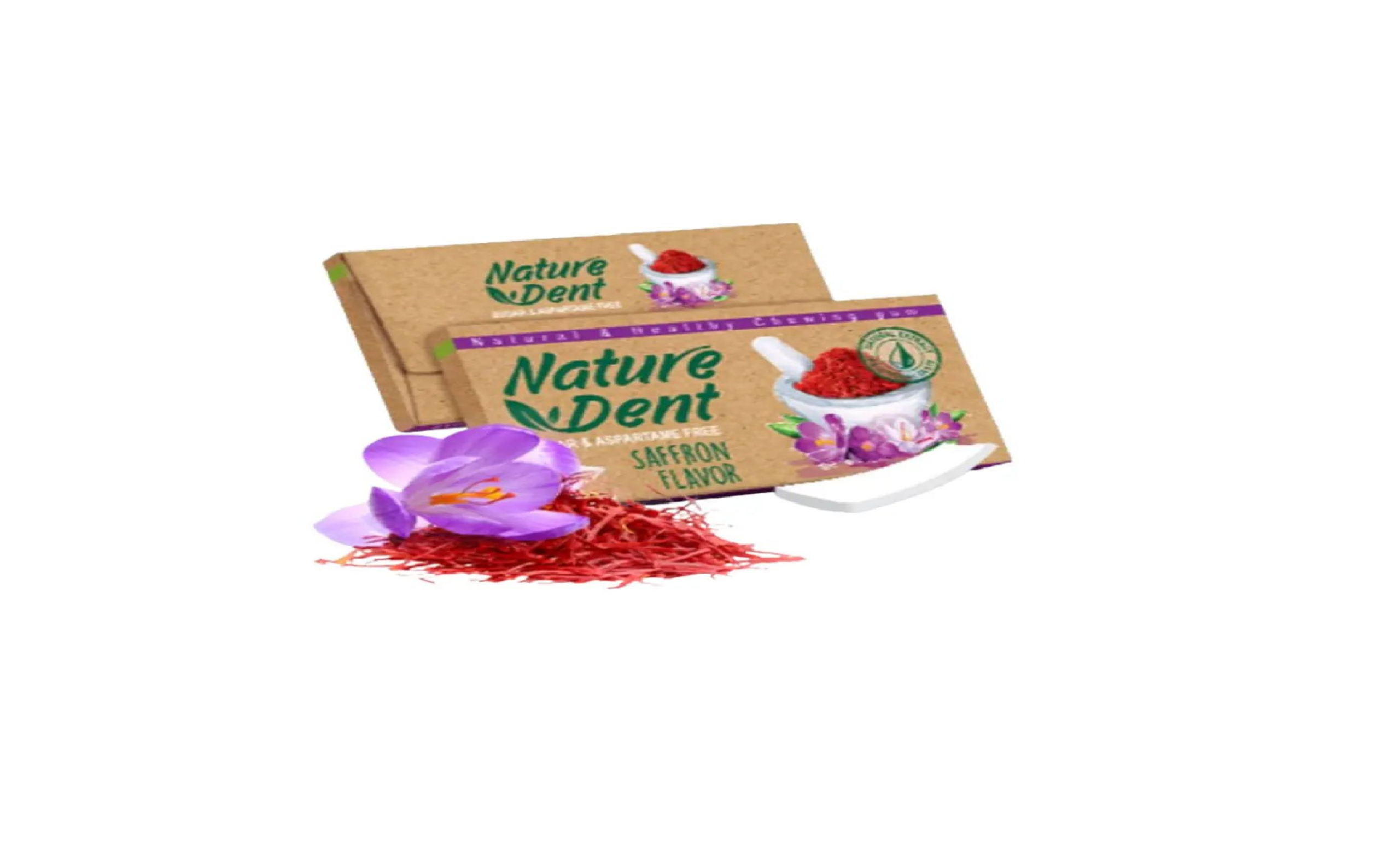 Nature Dent Saffron Flavor 7pcs